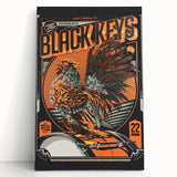 The Black Keys Concert Poster Art – Retro Rock Wall Decor