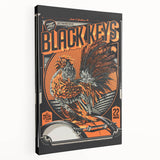 The Black Keys Concert Poster Art – Retro Rock Wall Decor