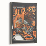 The Black Keys Concert Poster Art – Retro Rock Wall Decor