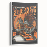 The Black Keys Concert Poster Art – Retro Rock Wall Decor