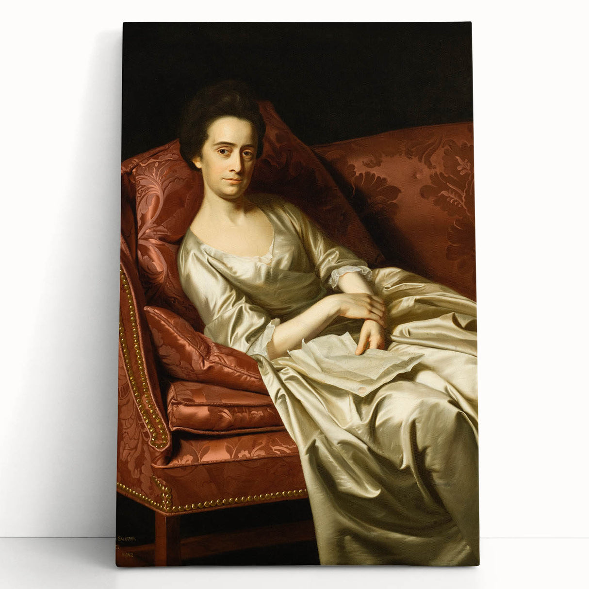 Elegant Realism Portrait | Portrait of a Lady by John Singleton Copley