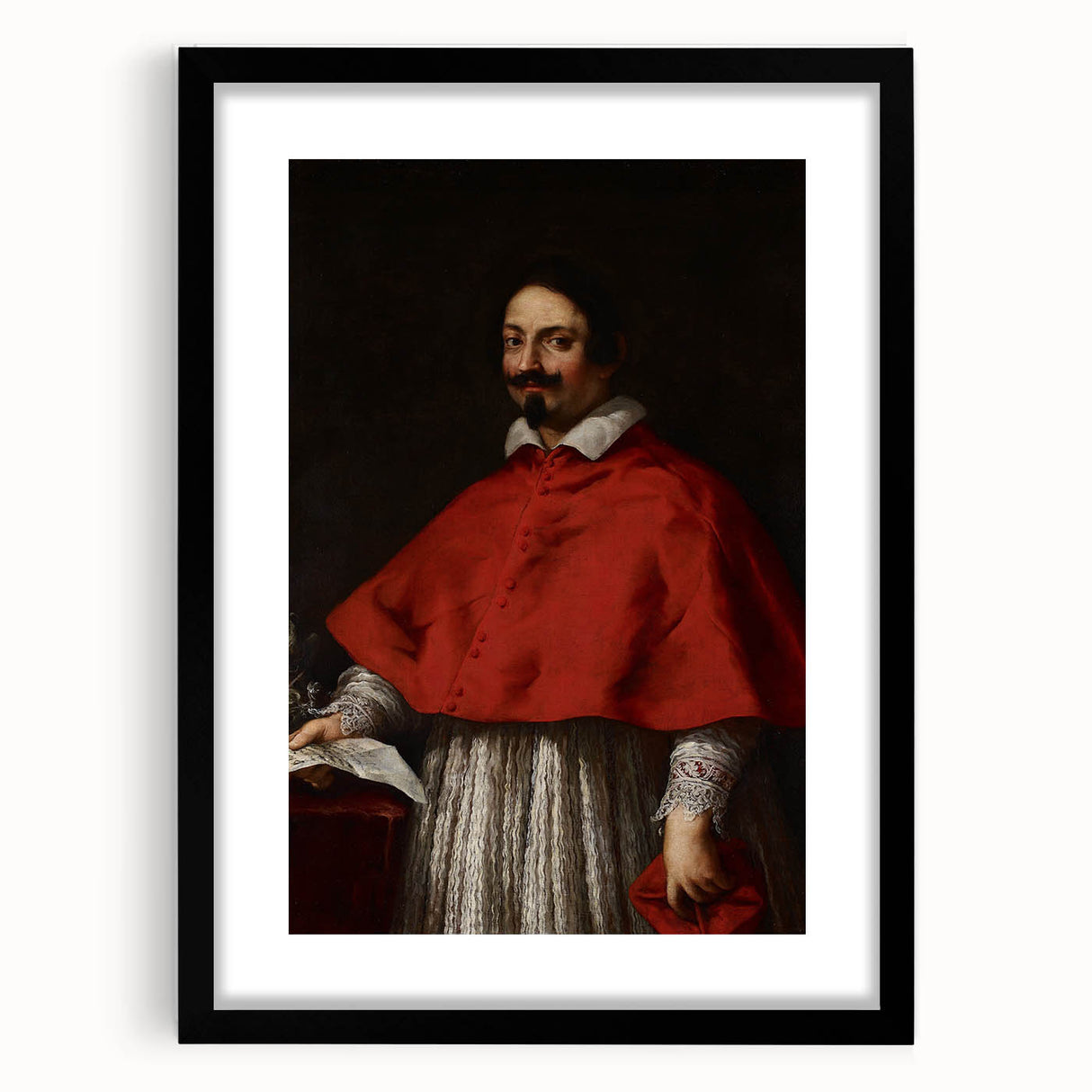 Renaissance Art: Portrait of Cardinal Pietro Maria Borghese Print