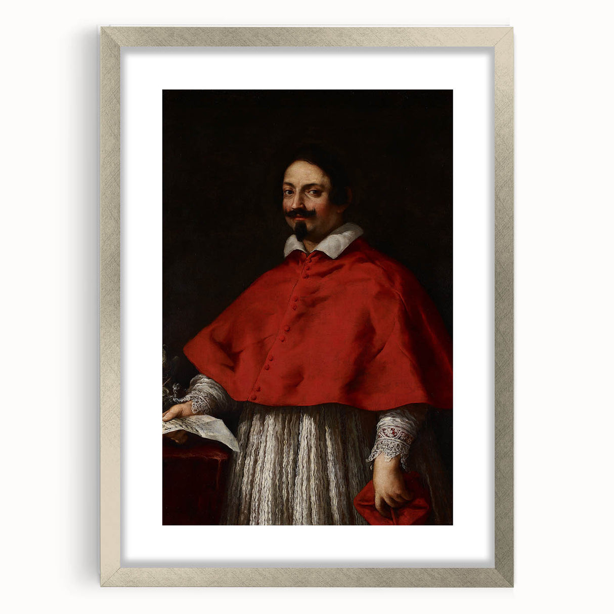 Renaissance Art: Portrait of Cardinal Pietro Maria Borghese Print