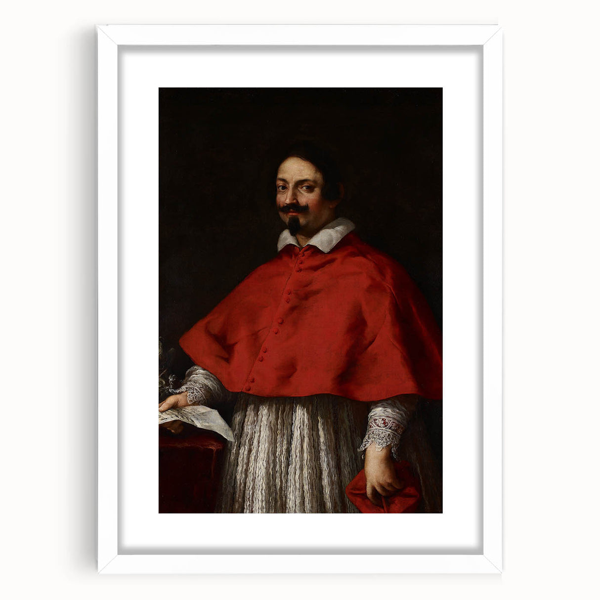 Renaissance Art: Portrait of Cardinal Pietro Maria Borghese Print