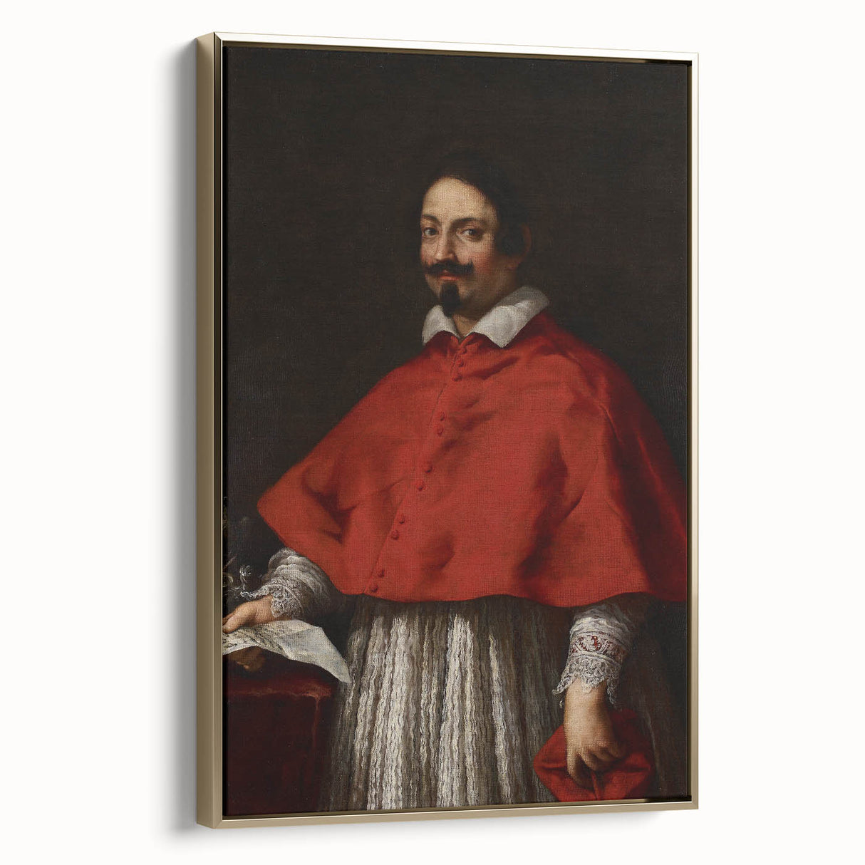 Renaissance Art: Portrait of Cardinal Pietro Maria Borghese Print