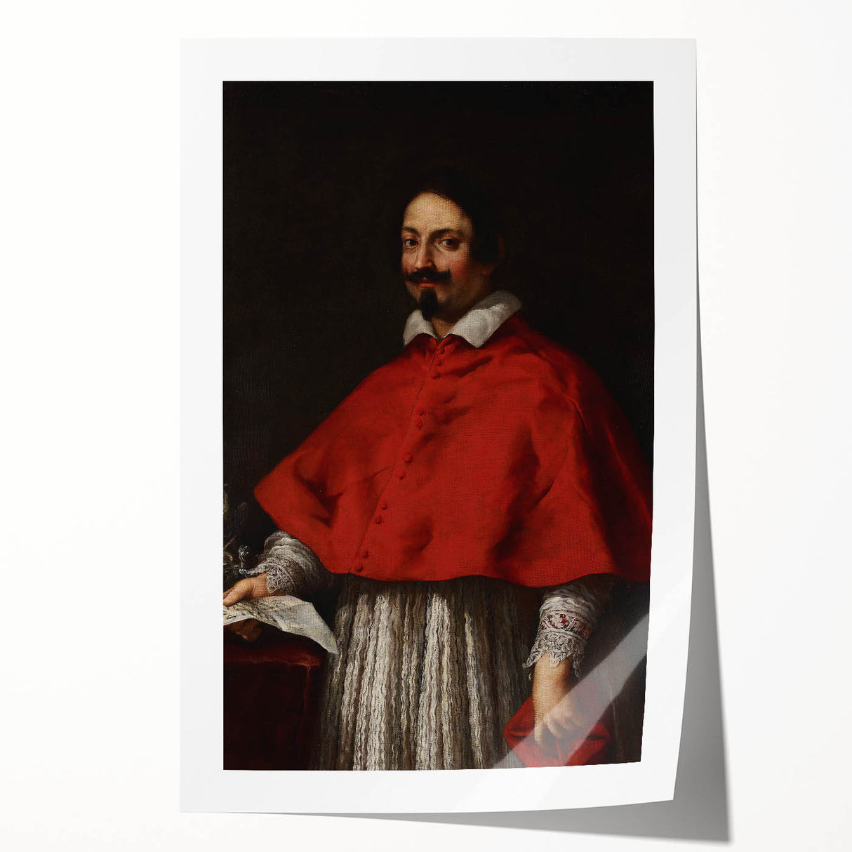 Renaissance Art: Portrait of Cardinal Pietro Maria Borghese Print