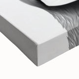 Bathroom Artwork - Minimalist Otter Holding Toilet Roll Wall Decor