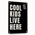 Cool Kids Live Here - Boys Room Wall Art Kids Wall Art Prints
