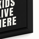 Cool Kids Live Here - Boys Room Wall Art Kids Wall Art Prints