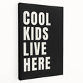 Cool Kids Live Here - Boys Room Wall Art Kids Wall Art Prints