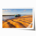 Extra large rolled print depicting vibrant, colorful Brazilian scenery, ideal for art wall dining room or bathroom.