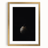 Extra large abstract art print with textured autumnal hues on a framed canvas, ideal for living room decor.