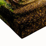 Large art canvas featuring a black and white landscape painting with delicate tree details, ideal for bedroom wall decor.