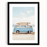 Extra large abstract art print featuring vibrant, colorful textures on a black framed canvas, ideal for living room decor.