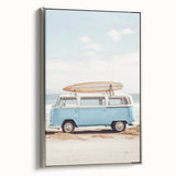 Landscape art painting depicting a vintage summer scene on a framed canvas.