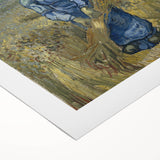 Art deco poster featuring a vibrant cityscape on a rolled canvas, suitable for dining room wall art.