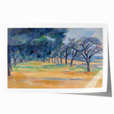 The Allée at Marines: Paul Cézanne's Impressionist Landscape Art