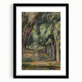 Impressionist Wall Art - Cézanne's "Chestnut Trees at Jas de Bouffan