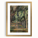Impressionist Wall Art - Cézanne's "Chestnut Trees at Jas de Bouffan