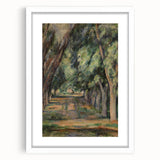 Impressionist Wall Art - Cézanne's "Chestnut Trees at Jas de Bouffan