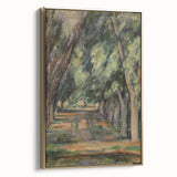 Impressionist Wall Art - Cézanne's "Chestnut Trees at Jas de Bouffan