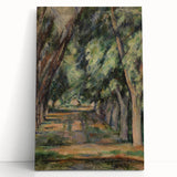 Impressionist Wall Art - Cézanne's "Chestnut Trees at Jas de Bouffan