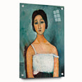 Christina" Portrait Modern Wall Art - Abstract Contemporary Decor