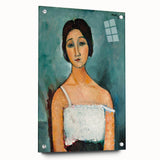 Christina" Portrait Modern Wall Art - Abstract Contemporary Decor