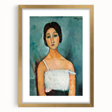 Christina" Portrait Modern Wall Art - Abstract Contemporary Decor
