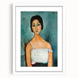 Christina" Portrait Modern Wall Art - Abstract Contemporary Decor