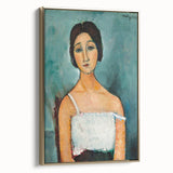 Christina" Portrait Modern Wall Art - Abstract Contemporary Decor