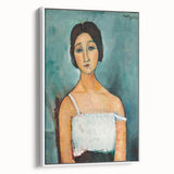 Christina" Portrait Modern Wall Art - Abstract Contemporary Decor