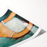 Christina" Portrait Modern Wall Art - Abstract Contemporary Decor