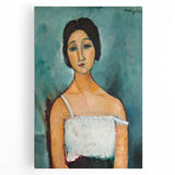 Christina" Portrait Modern Wall Art - Abstract Contemporary Decor