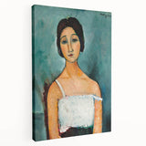 Christina" Portrait Modern Wall Art - Abstract Contemporary Decor
