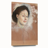 Impressionist Portrait Art - Degas' "The Artist's Cousin" Print