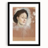 Impressionist Portrait Art - Degas' "The Artist's Cousin" Print