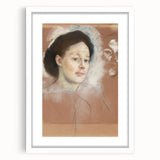 Impressionist Portrait Art - Degas' "The Artist's Cousin" Print