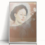 Impressionist Portrait Art - Degas' "The Artist's Cousin" Print