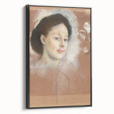Impressionist Portrait Art - Degas' "The Artist's Cousin" Print