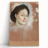 Impressionist Portrait Art - Degas' "The Artist's Cousin" Print