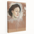 Impressionist Portrait Art - Degas' "The Artist's Cousin" Print