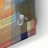 Modern Wall Art - Abstract Geometric Architecture in Warm Tones