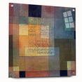 Modern Wall Art - Abstract Geometric Architecture in Warm Tones