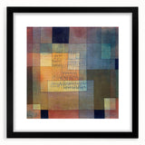 Modern Wall Art - Abstract Geometric Architecture in Warm Tones