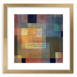 Modern Wall Art - Abstract Geometric Architecture in Warm Tones