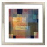 Modern Wall Art - Abstract Geometric Architecture in Warm Tones