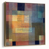Modern Wall Art - Abstract Geometric Architecture in Warm Tones