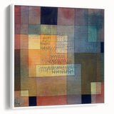 Modern Wall Art - Abstract Geometric Architecture in Warm Tones
