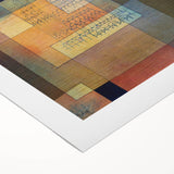 Modern Wall Art - Abstract Geometric Architecture in Warm Tones